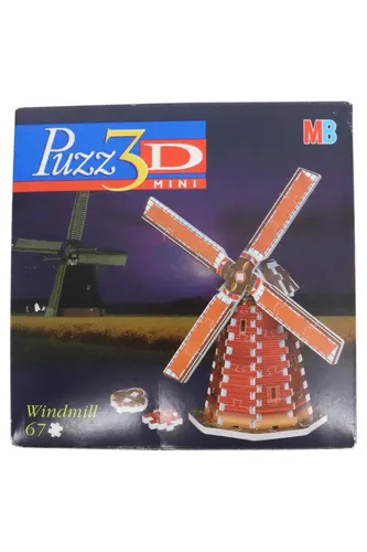 D Puzzle Mini Windmill 67 Teile Mehrfarbig Geschicklichkeitsspiel - MB - Modalova
