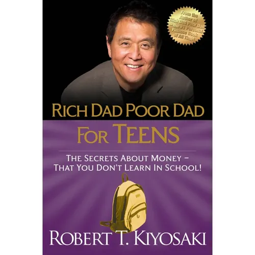 Rich Dad Poor Dad for Teens Buch Lila Finanzielle Bildung Kiyosaki - WARNER BOOKS - Modalova