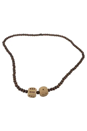 Wood Fellas Halskette mit Anhänger, 40 cm, , Würfel - Stuffle - Modalova