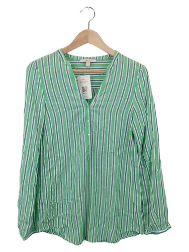 Damen Bluse Gr. 36 Grün Gestreift Viskose Top Zustand - ESPRIT - Modalova