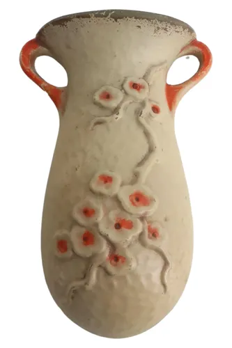 Vintage Henkelvase Keramik Kirschblüte Deko - Stuffle - Modalova