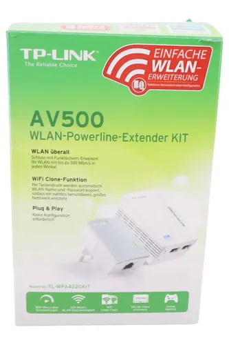 Powerline-Adapter TL-WPA4220KIT WLAN 500 Mbps - TP-LINK - Modalova