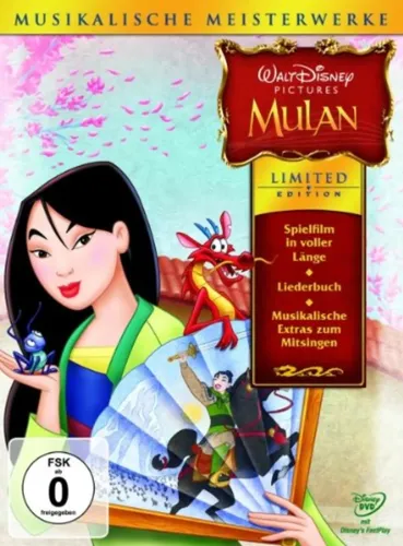 Mulan DVD Musikalische Meisterwerke Limited Edition Disney Film - WALT DISNEY - Modalova
