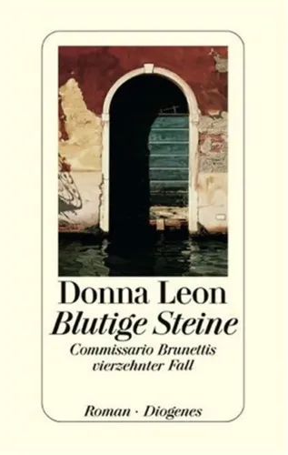 Donna Leon Blutige Steine Commissario Brunetti Hardcover Krimi - DIOGENES - Modalova