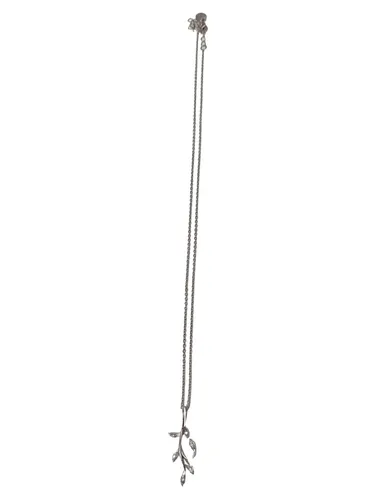 Damen Halskette Anhänger Metall 42cm Silberfarben - XENOX - Modalova