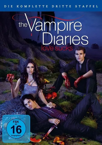 The Vampire Diaries Staffel 3 DVD, blau, FSK 16, Warner Bros - WARNER BROS (UNIVERSAL PICTURES) - Modalova