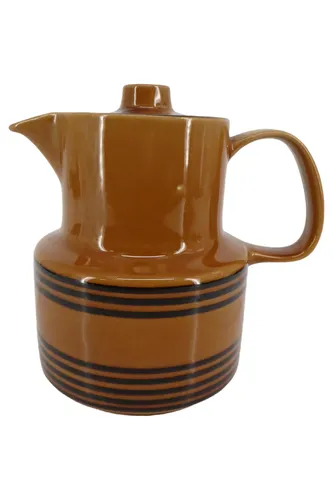 Kaffeekanne Gestreift Keramik 17cm Vintage - MELITTA - Modalova