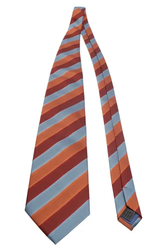 Krawatte Herren 9cm Gestreift Seide - SEIDENFALTER - Modalova