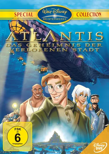 Atlantis Disney DVD Abenteuerfilm Blau FSK 6 - Stuffle - Modalova