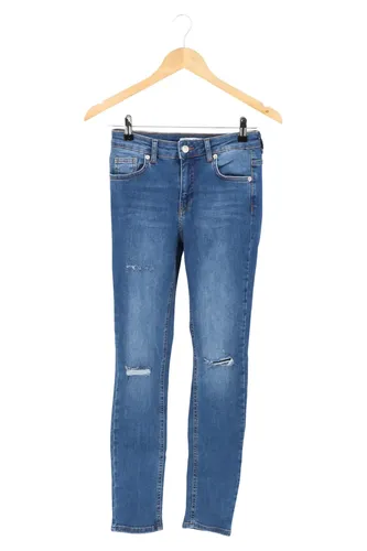 Jeans Slim Fit Damen Gr. 36 Distressed - NA-KD - Modalova