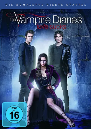 The Vampire Diaries Staffel 4 DVD Set, FSK 16, Blau, Serien - WARNER BROS (UNIVERSAL PICTURES) - Modalova