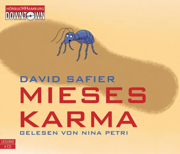 Mieses Karma Hörbuch 4 CDs von David Safier, Humor, Satire - Stuffle - Modalova