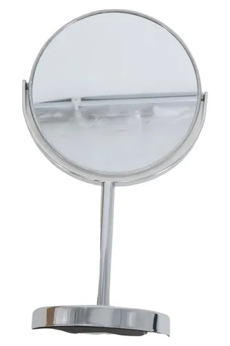 Kosmetikspiegel rund 19 cm Metall Modern - MIOMARE - Modalova