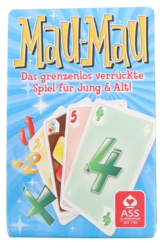 Mau-Mau Kartenspiel Familienspiel Mehrfarbig - ASS ALTENBURGER - Modalova