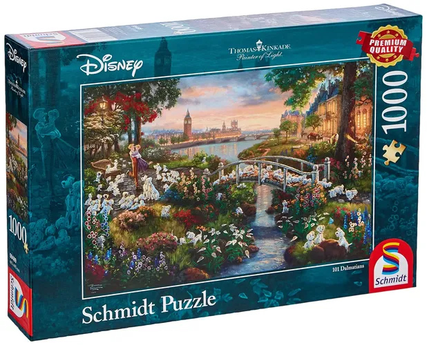 Puzzle 1000 Teile Disney 101 Dalmatiner Thomas Kinkade - SCHMIDT - Modalova