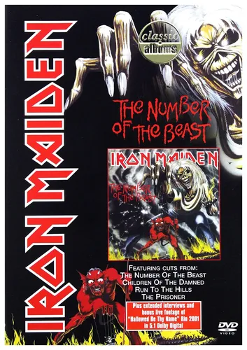 DVD 'The Number of the Beast' Musik-Dokumentation Schwarz - IRON MAIDEN - Modalova
