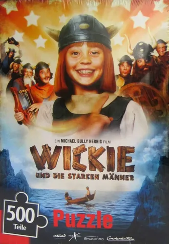Wickie 500 Teile Puzzle Filmposter 61864 Mehrfarbig - HASBRO - Modalova