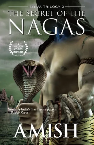 Buch 'The Secret of the Nagas' Grün Mythologie Roman - AMISH - Modalova