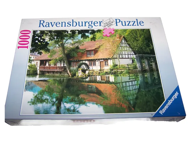 Puzzle 1000 Teile Mühle am Blautopf Landschaft - RAVENSBURGER - Modalova