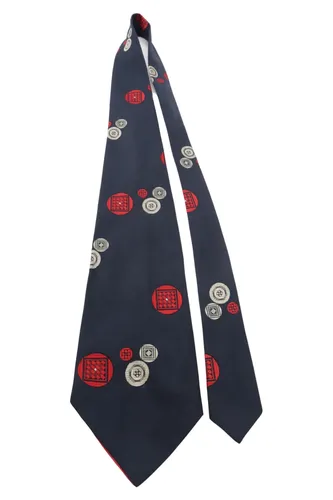 Herren Krawatte Geometrisch Polyester Vintage - TREVIRA - Modalova