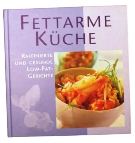 Fettarme Küche Taschenbuch Lila Kochbuch Gesunde Low-Fat Rezepte - Stuffle - Modalova