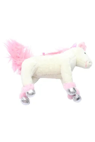 Kuscheltier Pferd 19 cm weiß rosa Stofftier - DEPESCHE - Modalova