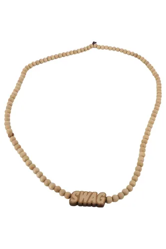 Halskette mit Anhänger SWAG 40 cm natur - WOOD FELLAS - Modalova