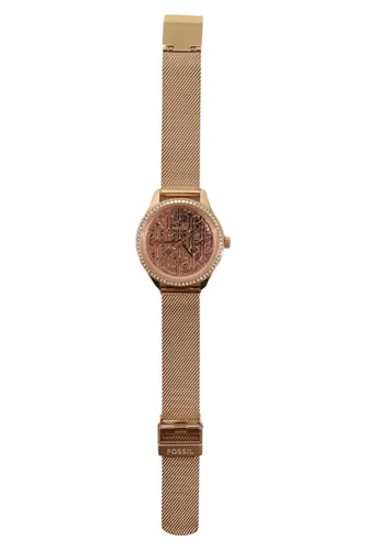 Damen Armbanduhr BQ3713 36mm Edelstahl - FOSSIL - Modalova