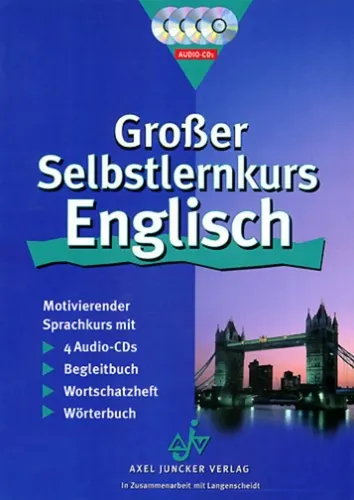 Großer Selbstlernkurs Englisch mit 4 CDs - AXEL JUNCKER VERLAG - Stuffle - Modalova