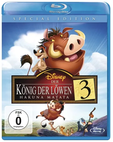 König der Löwen 3 Hakuna Matata Blu-ray Special Edition Disney - WALT DISNEY - Modalova