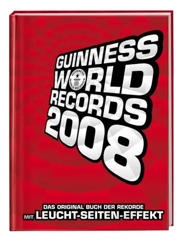 Buch, Hardcover, Rot, Modell 2008 - GUINNESS WORLD RECORDS - Modalova