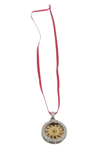 Damen Halskette Anhänger 60cm Zahnrad Design - Stuffle - Modalova