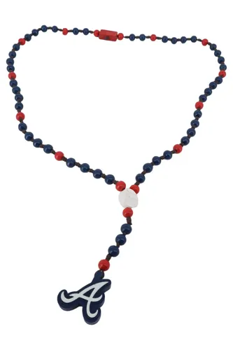 Wood Fellas Halskette mit Anhänger Blau Rot Teamlogo 42 cm - Stuffle - Modalova