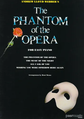 Andrew Lloyd Webber Phantom Opera Easy Piano Notenbuch - PEER MUSIKVERLAG - Modalova