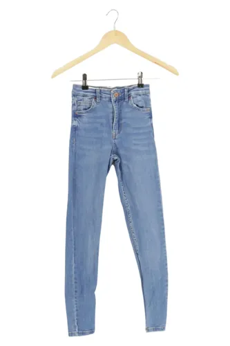 Jeans Slim Fit Damen Gr. 32 Baumwolle Top - BERSHKA - Modalova