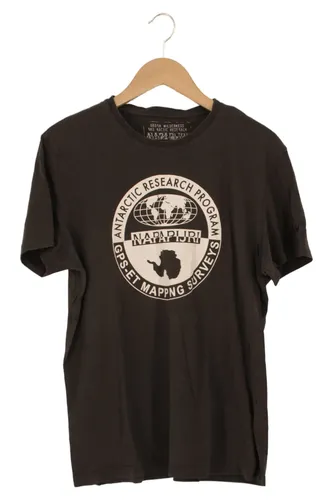 Herren T-Shirt L Antarktis Print Top Zustand - NAPAPIJRI - Modalova