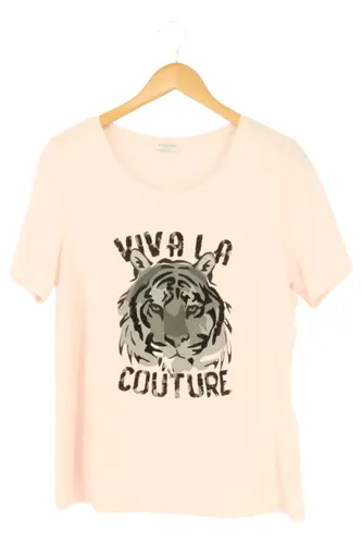 Damen T-Shirt Gr. 40 Tiger Print Casual - MARGITTES - Modalova