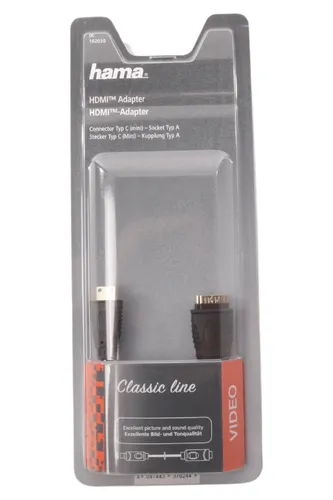 HDMI Adapter Classic Line 16cm Video 5B1E2EAF - HAMA - Modalova