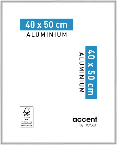 Bilderrahmen 40x50 cm Aluminium - ACCENT BY NIELSEN - Modalova