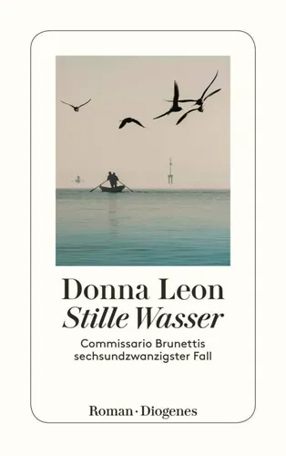 Buch 'Stille Wasser' Donna Leon Gelb Roman Taschenbuch - DIOGENES - Modalova