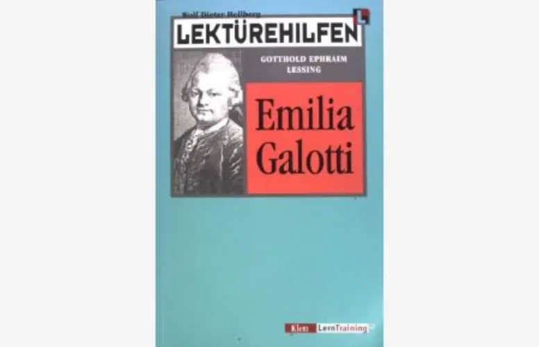 Lektürehilfen G. E. Lessing Emilia Galotti - Wolf D. Hellberg - KLETT - Modalova