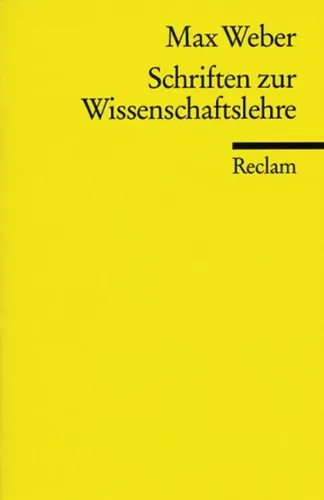 Max Weber Schriften zur Wissenschaftslehre Taschenbuch Reclam - Stuffle - Modalova