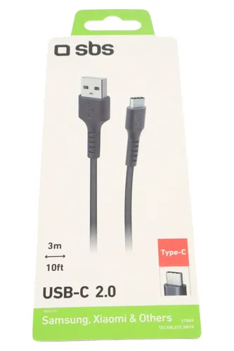 USB-C 2.0 Kabel 3m Typ-C Lade-/Datenkabel - SBS - Modalova
