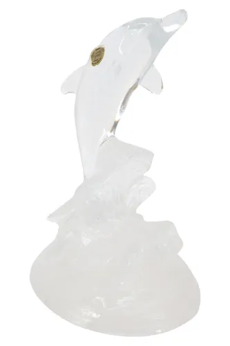 Dekofigur Delfin Glas 17cm - CRISTAL DE ARQUES - Modalova