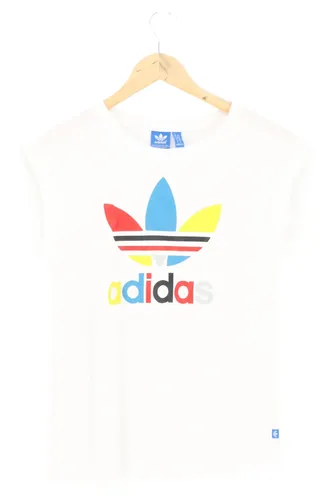 T-Shirt Damen Gr. 36/38 Weiß Logo-Print Freizeit Sport - ADIDAS ORIGINALS - Modalova