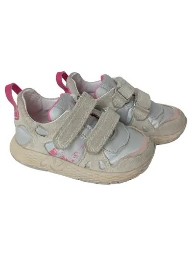 Sneaker low Gr.21 weiß pink Klettverschluss - NATURINO - Modalova