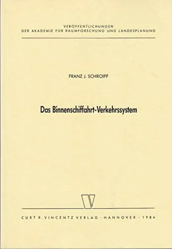 Binnenschiffahrt-Verkehrssystem, Franz J. Schrioff, 1964, Buch - Stuffle - Modalova