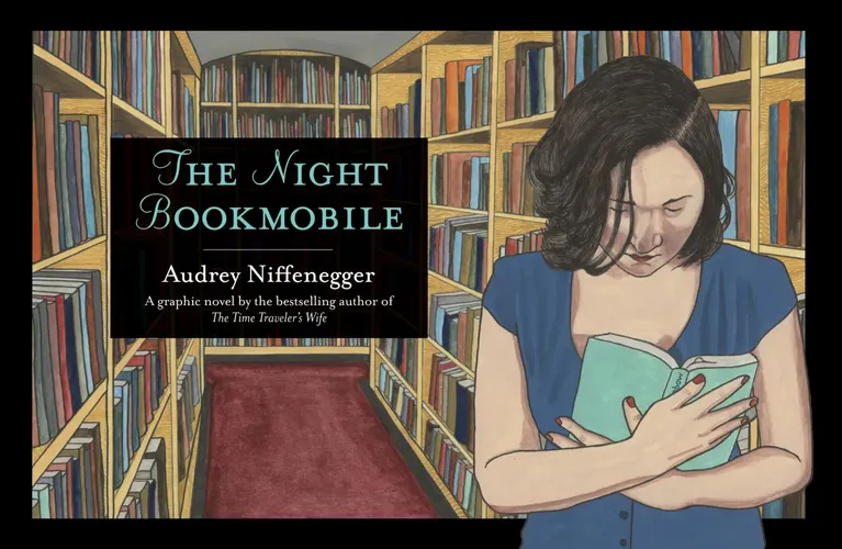 The Night Bookmobile - Audrey Niffenegger, Hardcover, Blau - ABRAMS BOOKS - Modalova