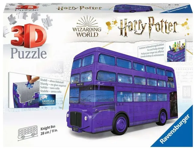 D Puzzle Harry Potter Knight Bus 11158 Violett - RAVENSBURGER - Modalova