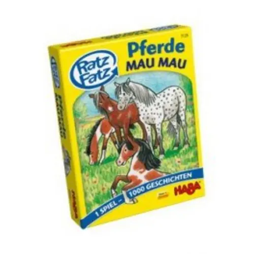 Kartenspiel Ratz Fatz Pferde Mau Mau - HABA - Modalova